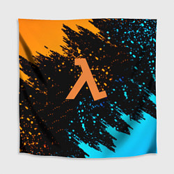 Скатерть для стола Half Life logo краски, цвет: 3D-принт