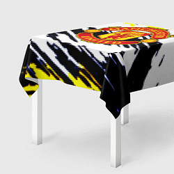 Скатерть для стола Манчестер Юнайтед клуб краски, цвет: 3D-принт — фото 2