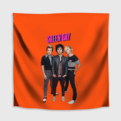 Скатерть для стола Green Day trio, цвет: 3D-принт