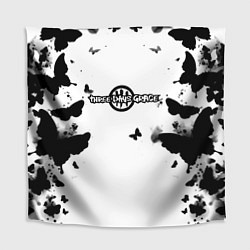 Скатерть для стола Three days grace бабочки, цвет: 3D-принт