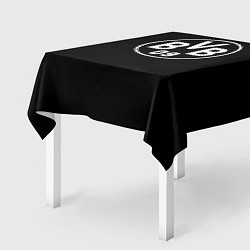 Скатерть для стола Borussia sport fc белое лого, цвет: 3D-принт — фото 2