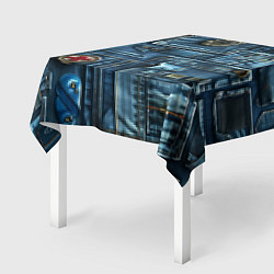 Скатерть для стола Джинсы для медработников, цвет: 3D-принт — фото 2