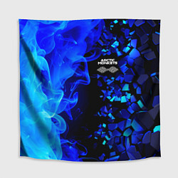 Скатерть для стола Arctic Monkeys - синий огонь и плиты, цвет: 3D-принт