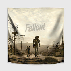Скатерть для стола Fallout City, цвет: 3D-принт