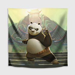 Скатерть для стола Кунг фу панда, цвет: 3D-принт