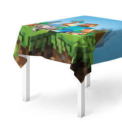 Скатерть для стола Minecraft Summer, цвет: 3D-принт — фото 2