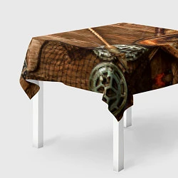 Скатерть для стола Рыбацкий стол, цвет: 3D-принт — фото 2