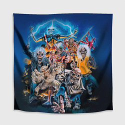 Скатерть для стола Iron Maiden: Skeletons, цвет: 3D-принт
