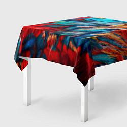 Скатерть для стола Перья, цвет: 3D-принт — фото 2