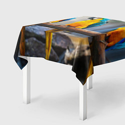 Скатерть для стола Экзотические попугаи, цвет: 3D-принт — фото 2