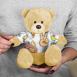Игрушка-медвежонок Emoji, цвет: 3D-желтый — фото 2