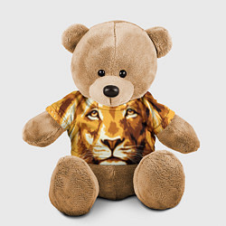 Игрушка-медвежонок Взгляд льва цвета 3D-коричневый — фото 1