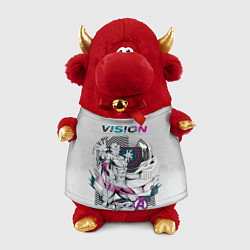 Игрушка-бычок Vision Neon цвета 3D-красный — фото 1