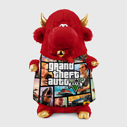 Игрушка-бычок GTA 5: City Stories цвета 3D-красный — фото 1