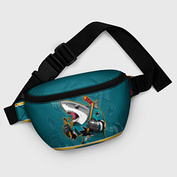 Поясная сумка San Jose Sharks, цвет: 3D-принт — фото 2