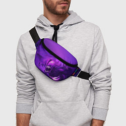 Поясная сумка Bane Purple, цвет: 3D-принт — фото 2