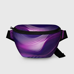 Поясная сумка Фиолетовые Волны