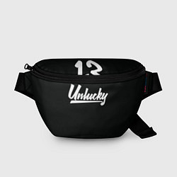 Поясная сумка Unlucky, цвет: 3D-принт