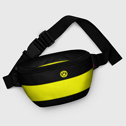 Поясная сумка Borussia 2018 Black and Yellow, цвет: 3D-принт — фото 2