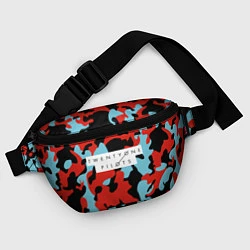 Поясная сумка TOP: Military Brand Colors, цвет: 3D-принт — фото 2