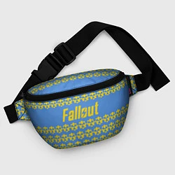 Поясная сумка Fallout: Danger Radiation, цвет: 3D-принт — фото 2