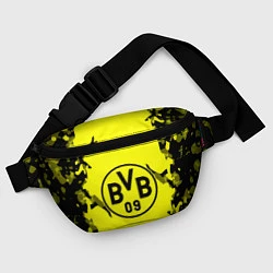 Поясная сумка FC Borussia Dortmund: Yellow & Black, цвет: 3D-принт — фото 2