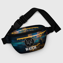 Поясная сумка Watch Dogs 2: Tech Scheme, цвет: 3D-принт — фото 2