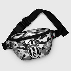 Поясная сумка FC Juventus: Camouflage, цвет: 3D-принт — фото 2