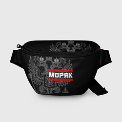Поясная сумка Моряк: герб РФ, цвет: 3D-принт