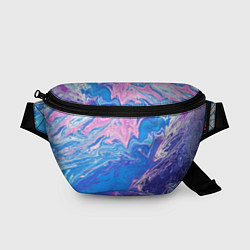 Поясная сумка Tie-Dye Blue & Violet