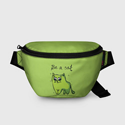 Поясная сумка Быть котом!, цвет: 3D-принт