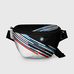 Поясная сумка BMW BRAND COLOR БМВ, цвет: 3D-принт