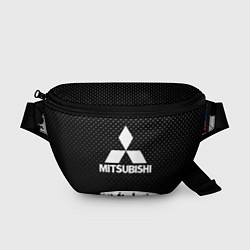 Поясная сумка Mitsubishi: Black Side, цвет: 3D-принт