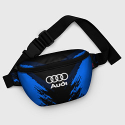 Поясная сумка Audi: Blue Anger, цвет: 3D-принт — фото 2