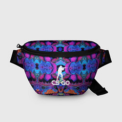 Поясная сумка CS:GO Violet Hyper Beast, цвет: 3D-принт