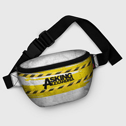 Поясная сумка Asking Alexandria: Danger, цвет: 3D-принт — фото 2