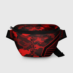 Поясная сумка CS:GO Red Camo