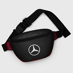 Поясная сумка Mercedes Benz: Grey Carbon, цвет: 3D-принт — фото 2
