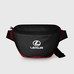 Поясная сумка Lexus: Grey Carbon, цвет: 3D-принт