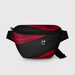 Поясная сумка Volvo: Red Sport, цвет: 3D-принт