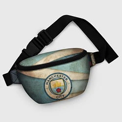 Поясная сумка FC Man City: Old Style, цвет: 3D-принт — фото 2