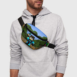 Поясная сумка Бросок Жемчуга Края, цвет: 3D-принт — фото 2
