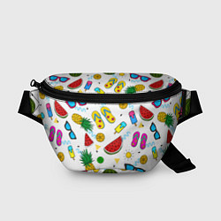 Поясная сумка Летний стиль, цвет: 3D-принт