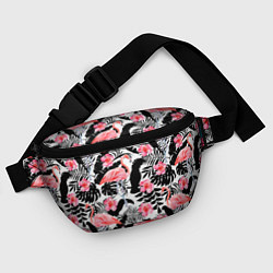 Поясная сумка Black Flamingo, цвет: 3D-принт — фото 2