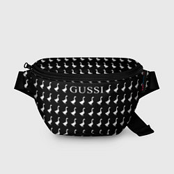 Поясная сумка GUSSI Black, цвет: 3D-принт