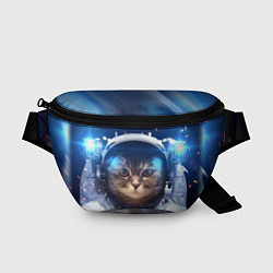 Поясная сумка Кот-космонавт, цвет: 3D-принт