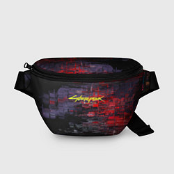 Поясная сумка Cyberpunk 2077: Techno Style, цвет: 3D-принт