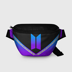 Поясная сумка BTS: Neon Symbol, цвет: 3D-принт