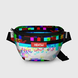 Поясная сумка Hentai Glitch 2, цвет: 3D-принт