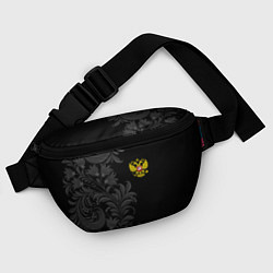 Поясная сумка Герб России и орнамент, цвет: 3D-принт — фото 2